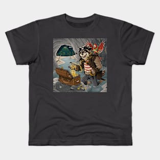 Curse of the Mermaid Gold Kids T-Shirt